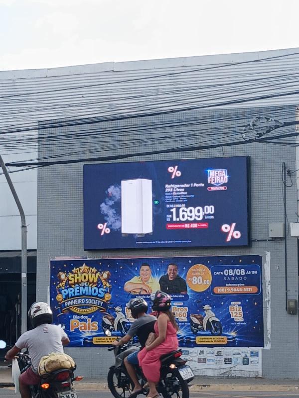 Painel de LED Quixadá — Outdoor em Quixadá/CE