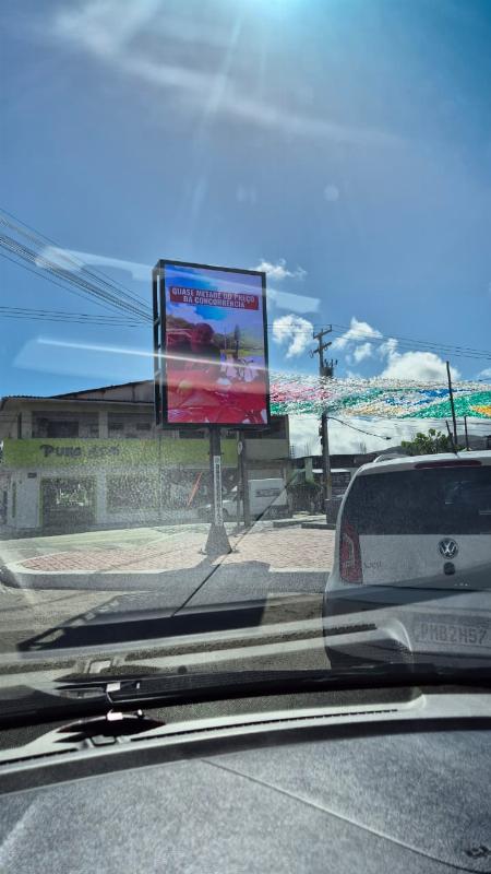 Painel de Led - Praça dos 3 Climas Itapipoca — Outdoor em Itapipoca/CE (2)