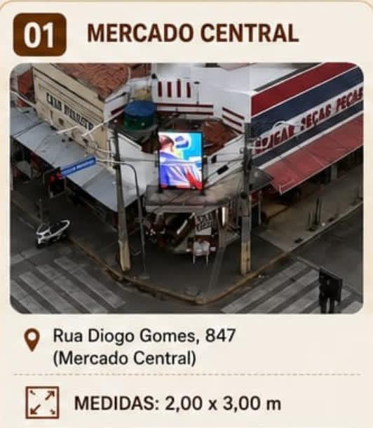 Painel de Led - Mercado Central Sobral — Outdoor em Sobral/CE (2)